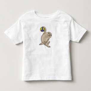 Camiseta De Bebé Balonmano de jugador de balonmano de sellado