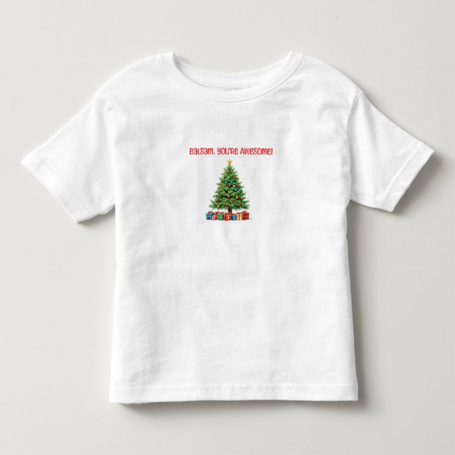 Camiseta De Bebé Bálsamo eres increíble (Anverso)