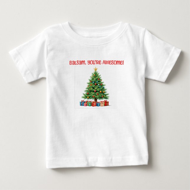 Camiseta De Bebé Bálsamo eres increíble (Anverso)