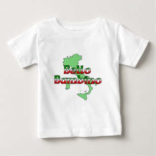 Camiseta De Bebé Bambino de Bello (bebé italiano hermoso)