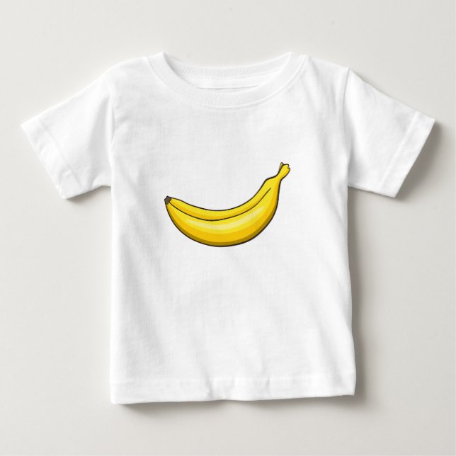 Camiseta De Bebé banana (Anverso)