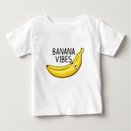 Camiseta De Bebé Banana Vibes