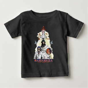 Camiseta De Bebé BANANAZA: Equipo de Monos Espaciales