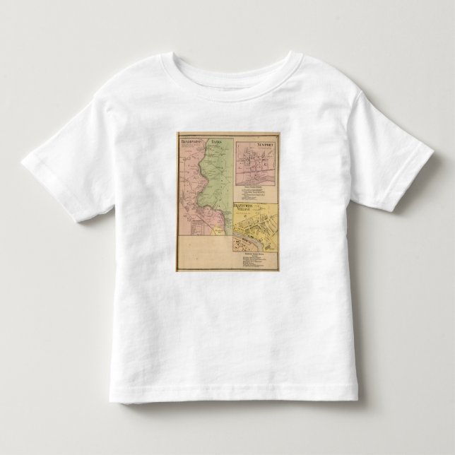 Camiseta De Bebé Bancos de Brandywine (Anverso)