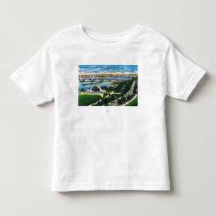 Camiseta De Bebé Banda conmemorativa Shell, el río Charles de la