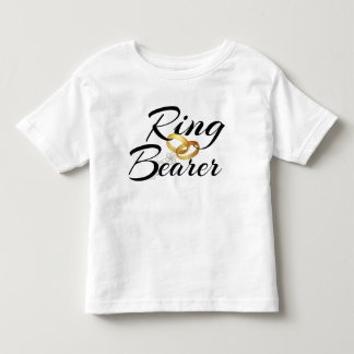 Camiseta De Bebé Bandas Bodas del portador de anillo