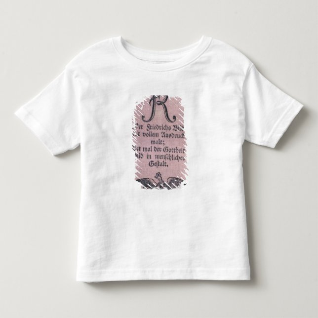 Camiseta De Bebé Bandas de Vivat de Frederick II (Anverso)