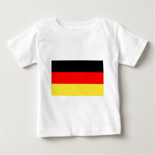 Camiseta De Bebé Bandera alemana