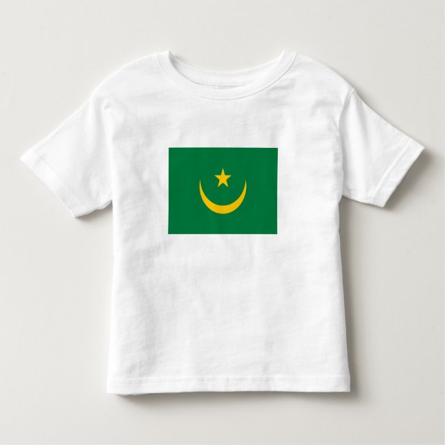 Camiseta De Bebé Bandera antigua de Mauritania (Anverso)