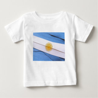 Camiseta De Bebé Bandera ARGENTINA