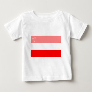 Camiseta De Bebé Bandera asiria histórica (antes de WWI)