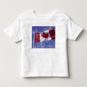 Camiseta De Bebé Bandera canadiense