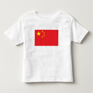Camiseta De Bebé Bandera china