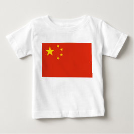 Camiseta De Bebé Bandera china (China)