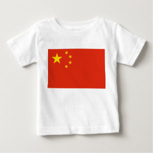 Camiseta De Bebé Bandera china (China)