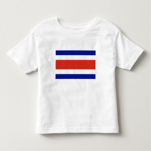 Camiseta De Bebé Bandera Civil de Costa Rica