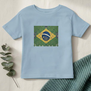 Camiseta De Bebé Bandera con Estilo Art Déco de los años 20   Brasi