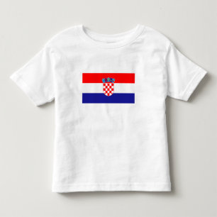 Camiseta De Bebé Bandera croata