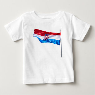 Camiseta De Bebé Bandera croata