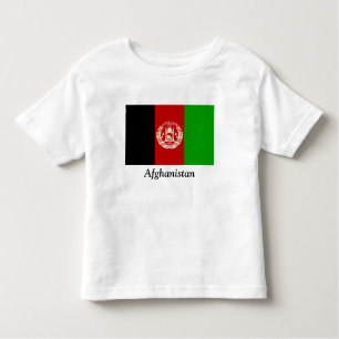 Camiseta De Bebé Bandera de Afganistán