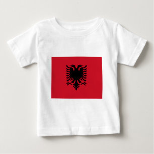Camiseta De Bebé Bandera de Albania