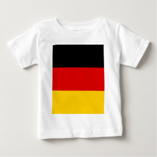 Camiseta De Bebé Bandera de Alemania