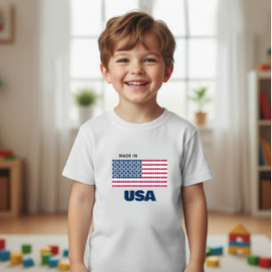 Camiseta De Bebé Bandera de América