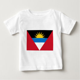 Camiseta De Bebé Bandera de Antigua y de Barbuda