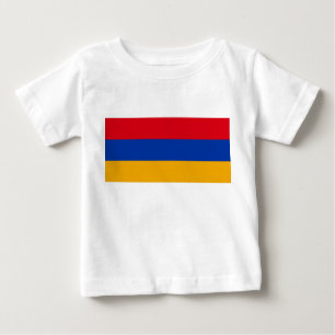 Camiseta De Bebé Bandera de Armenia