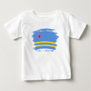 Camiseta De Bebé bandera de Aruba