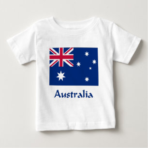 Camiseta De Bebé Bandera de Australia