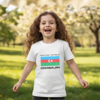 Camiseta De Bebé Bandera de Azerbaiyán