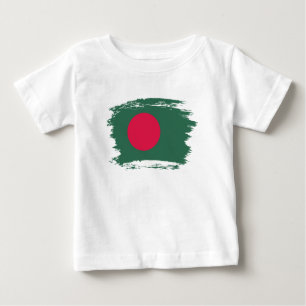 Camiseta De Bebé Bandera de Bangladesh