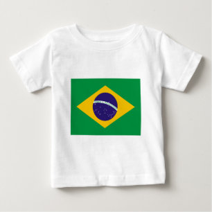 Camiseta De Bebé Bandera de Brasil