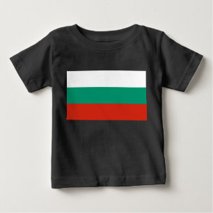 Camiseta De Bebé Bandera de Bulgaria