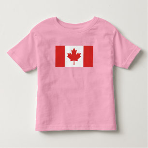 Camiseta De Bebé Bandera de Canadá