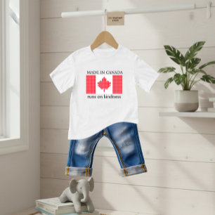 Camiseta De Bebé Bandera de Canadá