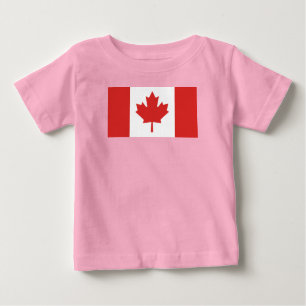 Camiseta De Bebé Bandera de Canadá
