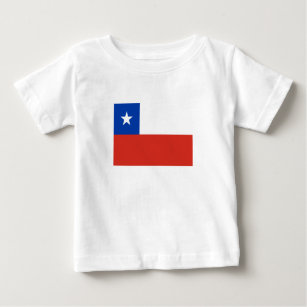 Camiseta De Bebé Bandera de Chile