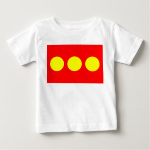 Camiseta De Bebé Bandera de Christiania