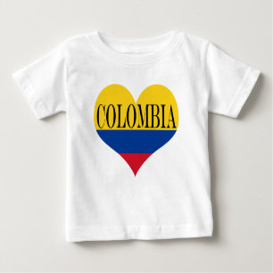 Camiseta De Bebé Bandera de Colombia - Bandera De Colombia