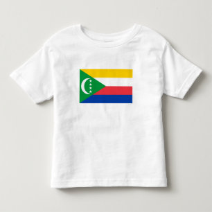 Camiseta De Bebé Bandera de Comoras