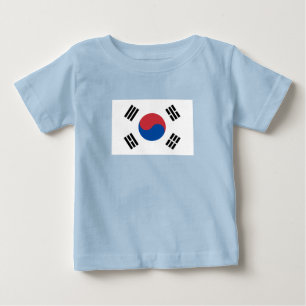 Camiseta De Bebé Bandera de Corea del Sur