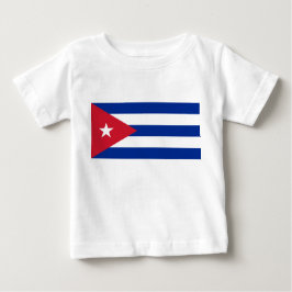 Camiseta De Bebé Bandera de Cuba