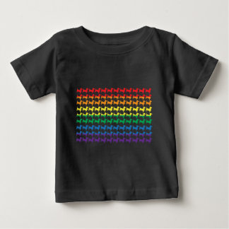 Camiseta De Bebé Bandera de doxie del orgullo gay