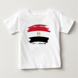 Camiseta De Bebé Bandera de Egipto