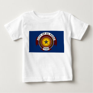 Camiseta De Bebé Bandera de El Paso (Texas)