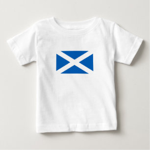 Camiseta De Bebé Bandera de Escocia