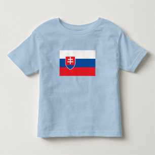 Camiseta De Bebé Bandera de Eslovaquia