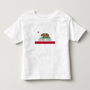 Camiseta De Bebé Bandera de estado de California